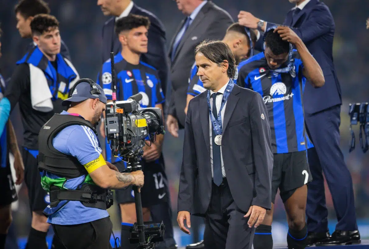 Simone Inzaghi (Inter) Manchester City - Inter Mailand UEFA Champions League Final